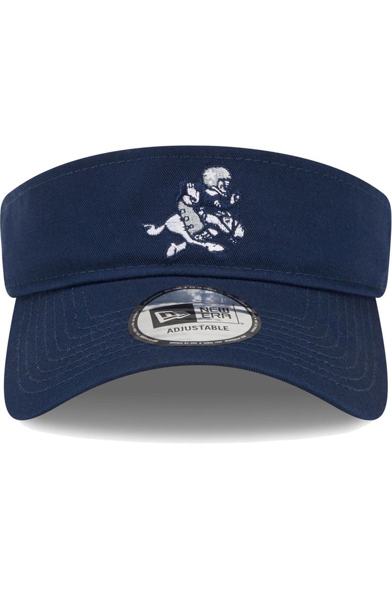 Men's Navy Dallas Cowboys Retro Joe Adjustable Visor, Alternate, color, Navy