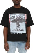 PURPLE BRAND Oversize Graphic T-Shirt