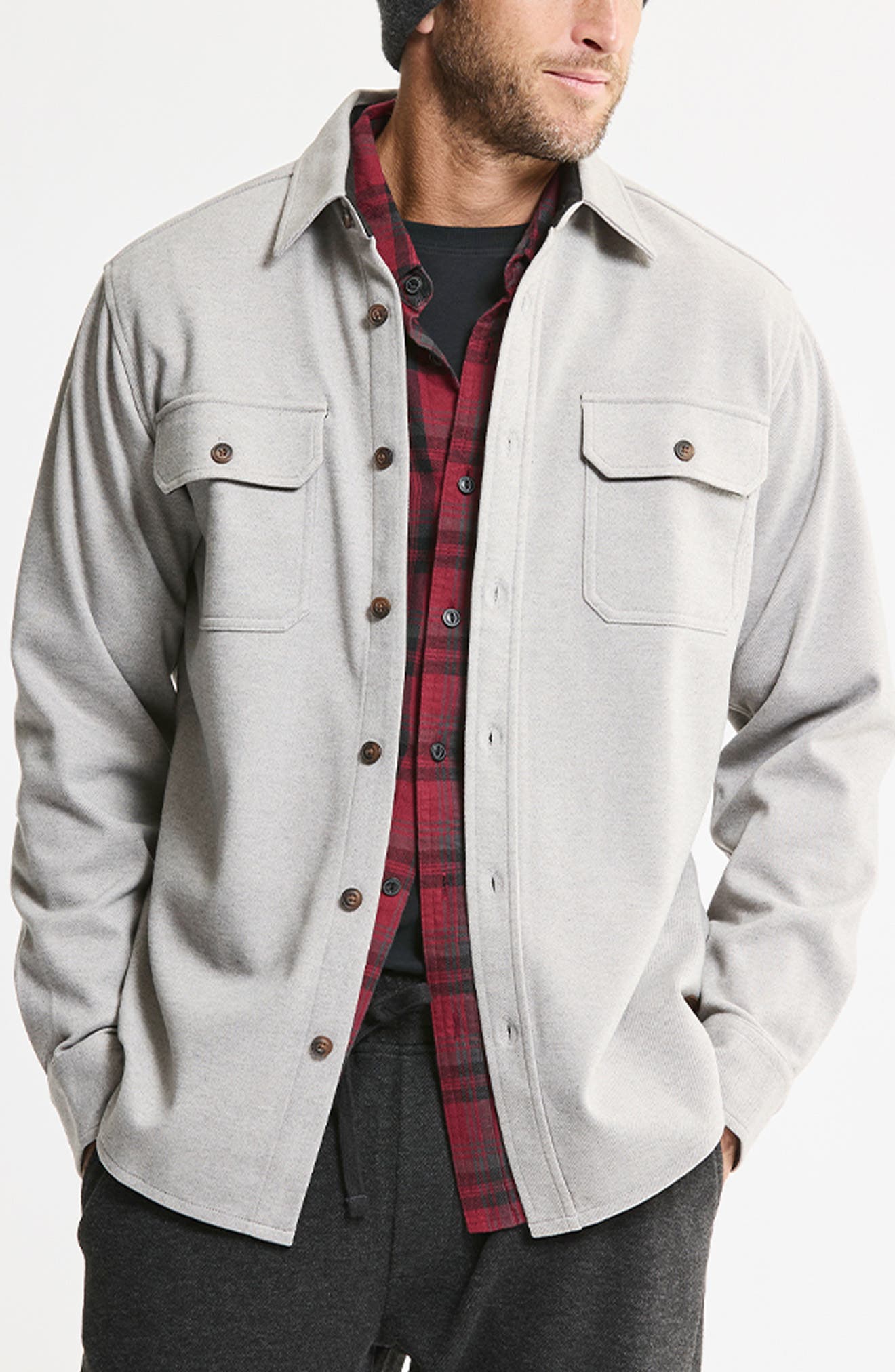Brushed Twill Overshirt