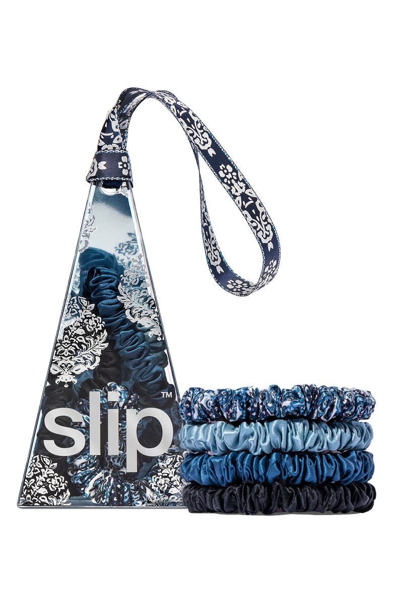 slip Mayfair Ornament Pure Silk Scrunchie Set, Alternate, color, 