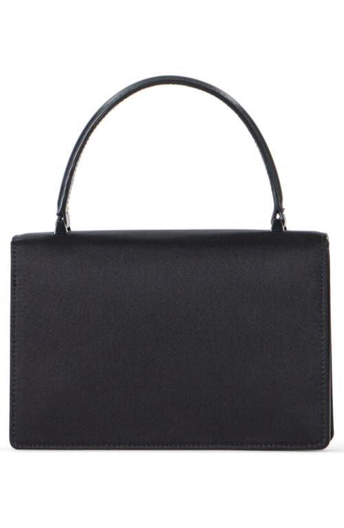 Akris Mini Alice Top Handle Bag In Black