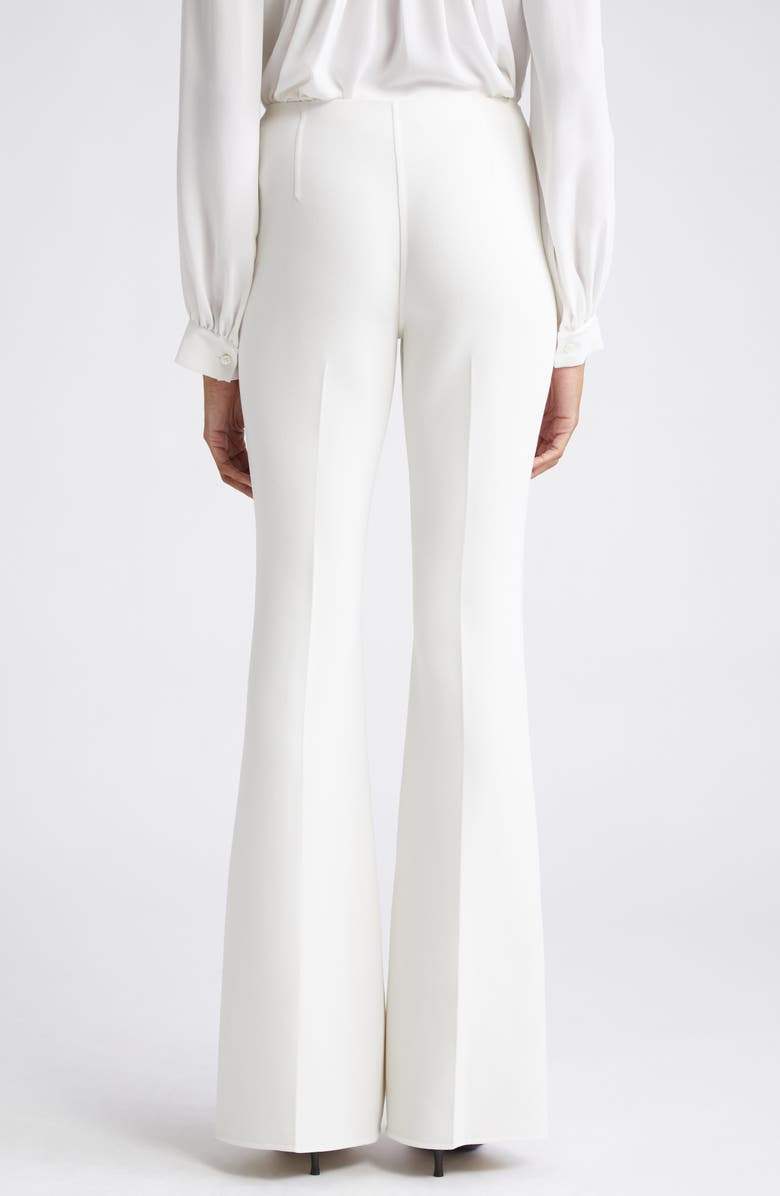 Michael Kors Collection Brooke Stretch Wool Flare Leg Pants, Alternate, color, 