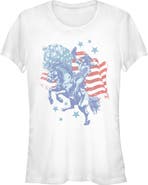 Lost Gods Juniors Lost Gods Proud American Cowgirl T Shirt