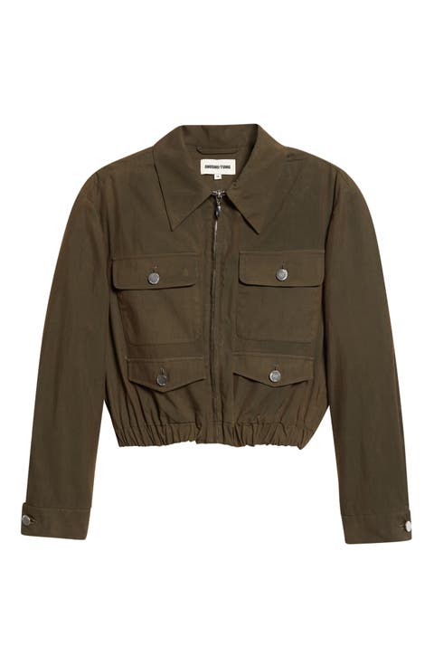 Crop Utility Jacket