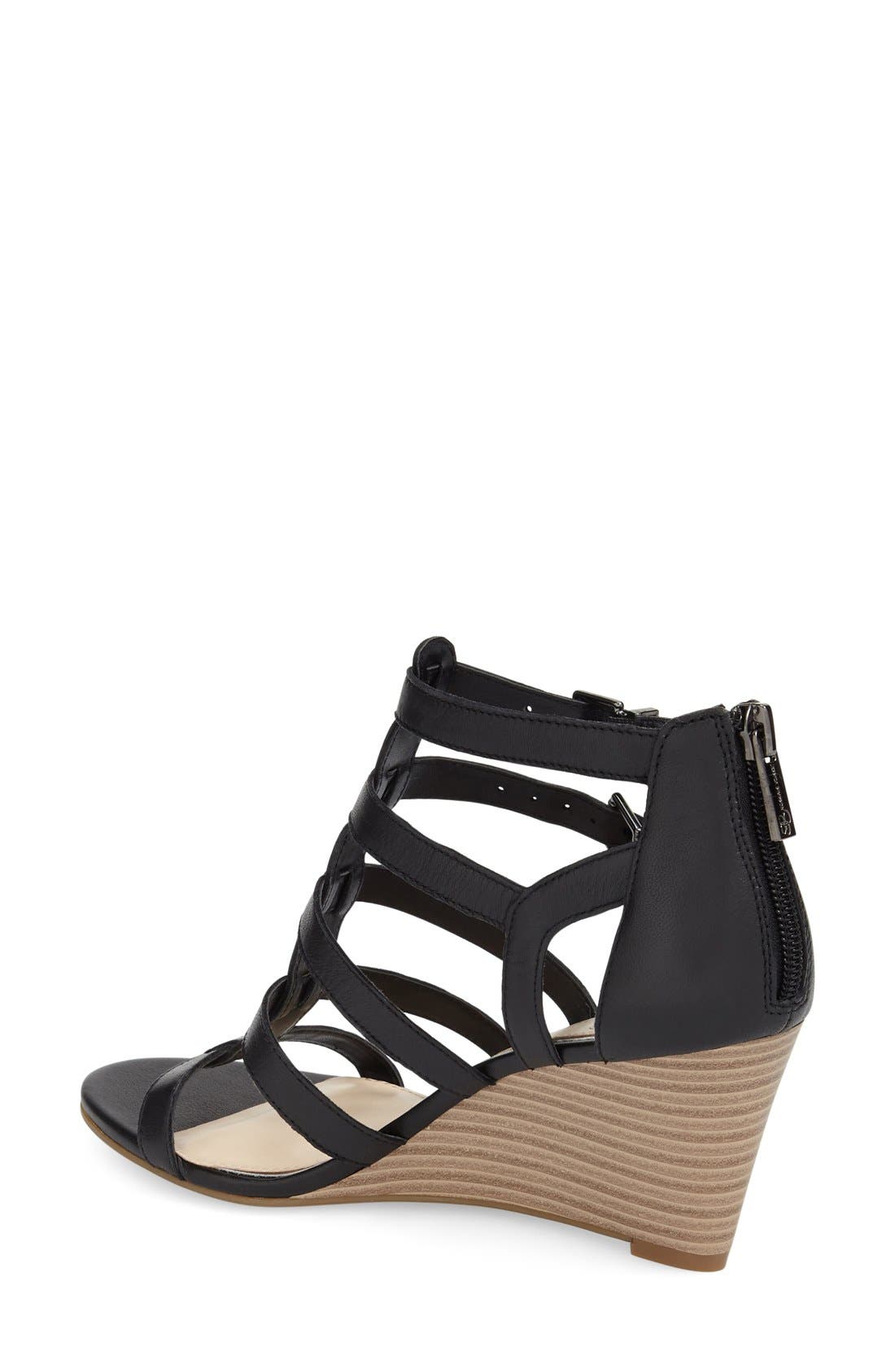 Jessica Simpson 'Shalon' Wedge Sandal, Alternate, color, 