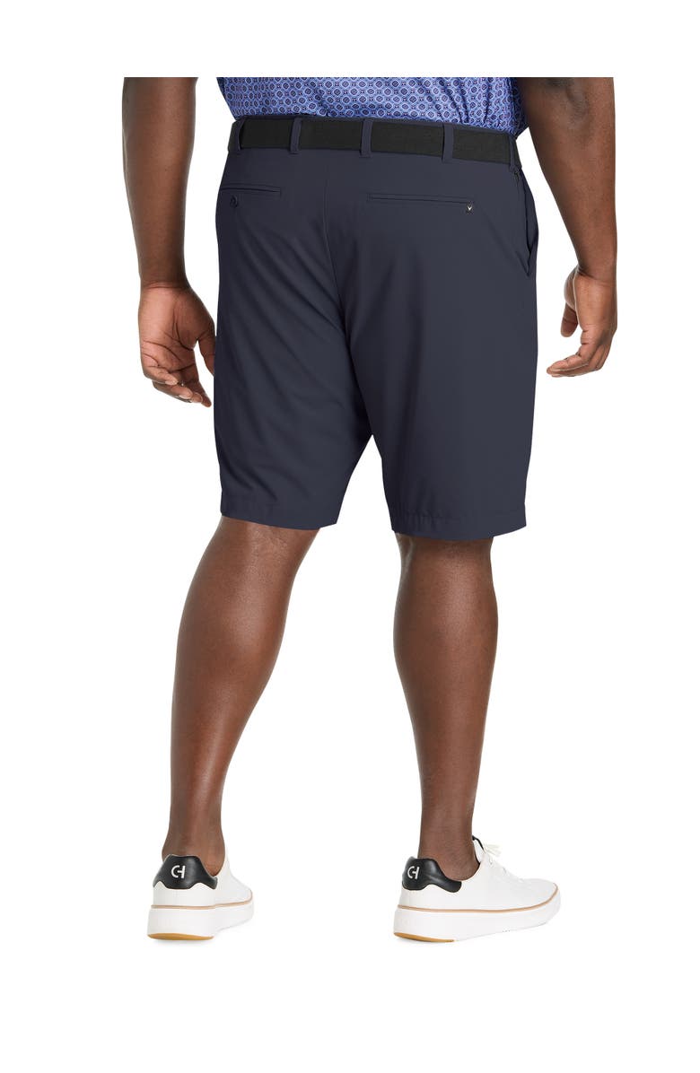 Callaway Big & Tall Premium Flat-Front Golf Shorts, Alternate, color, Night Sky