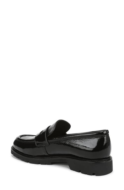 Vince Siena Lugged Penny Loafer In Black