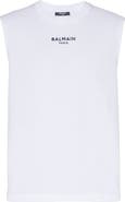 Balmain Embroidered Balmain Paris tank top