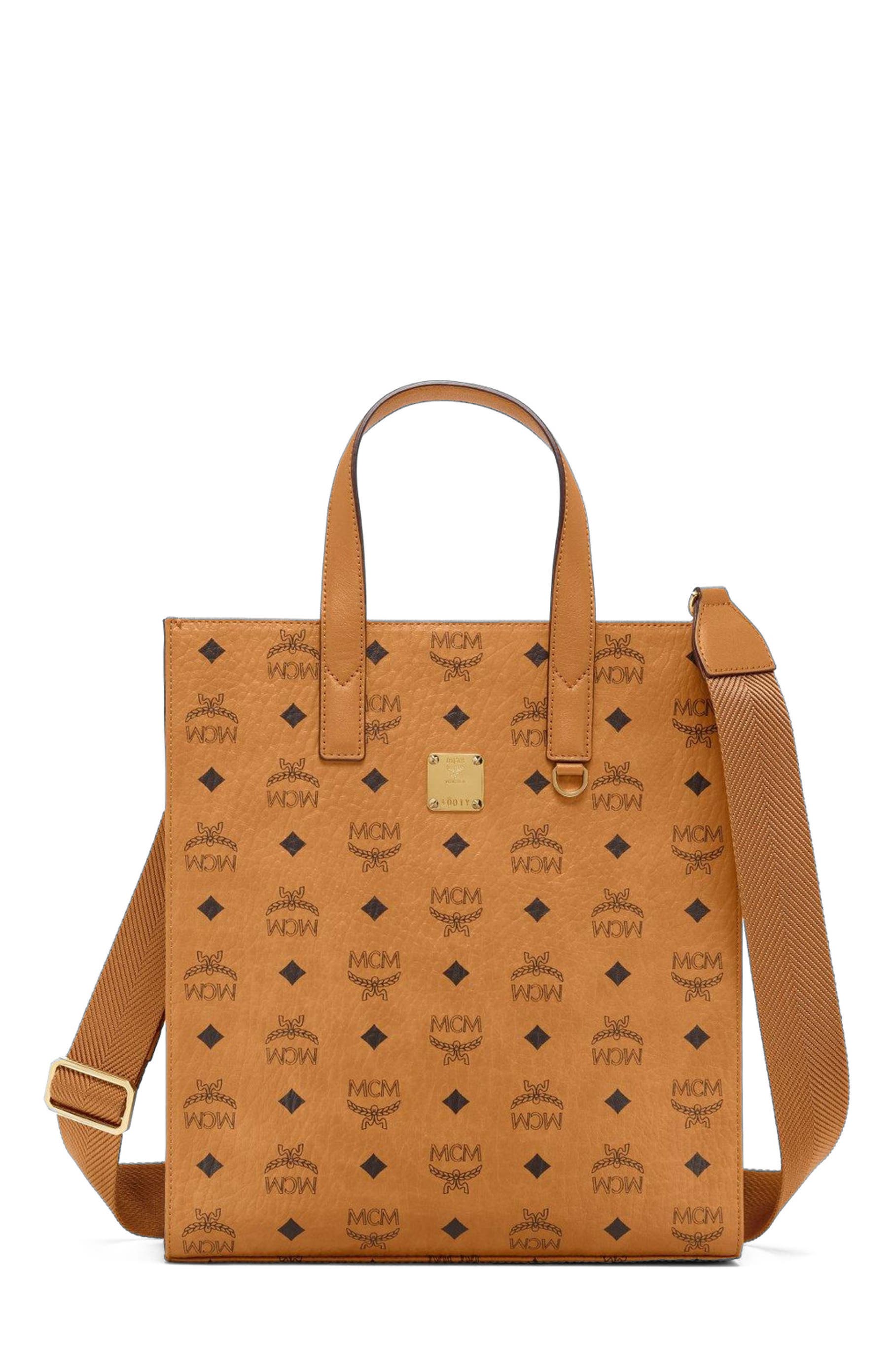 MCM Aren Tote in Visetos, Main, color, 