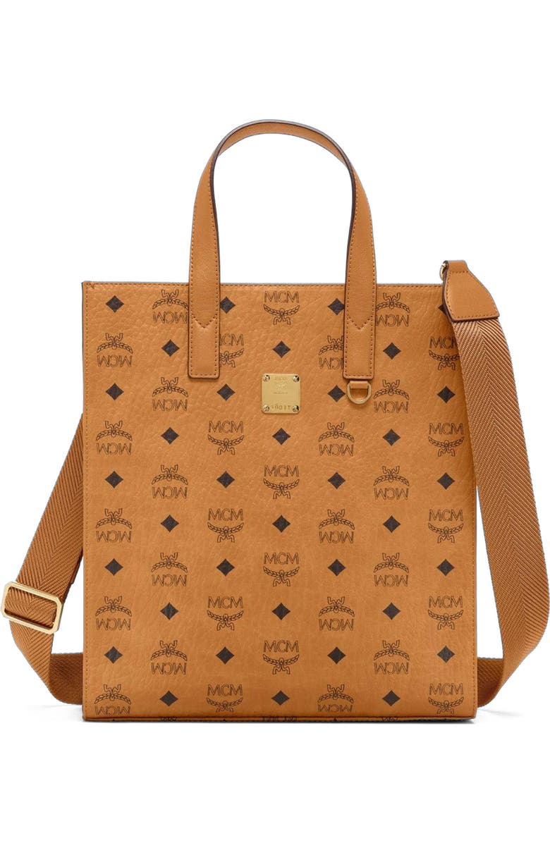 MCM Aren Tote in Visetos, Main, color,