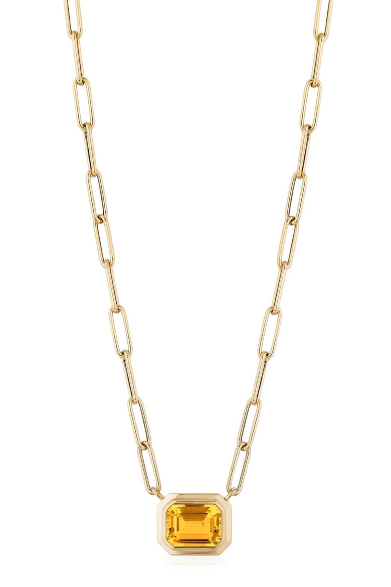 Manhattan Pendant Necklace, Alternate, color, YELLOW