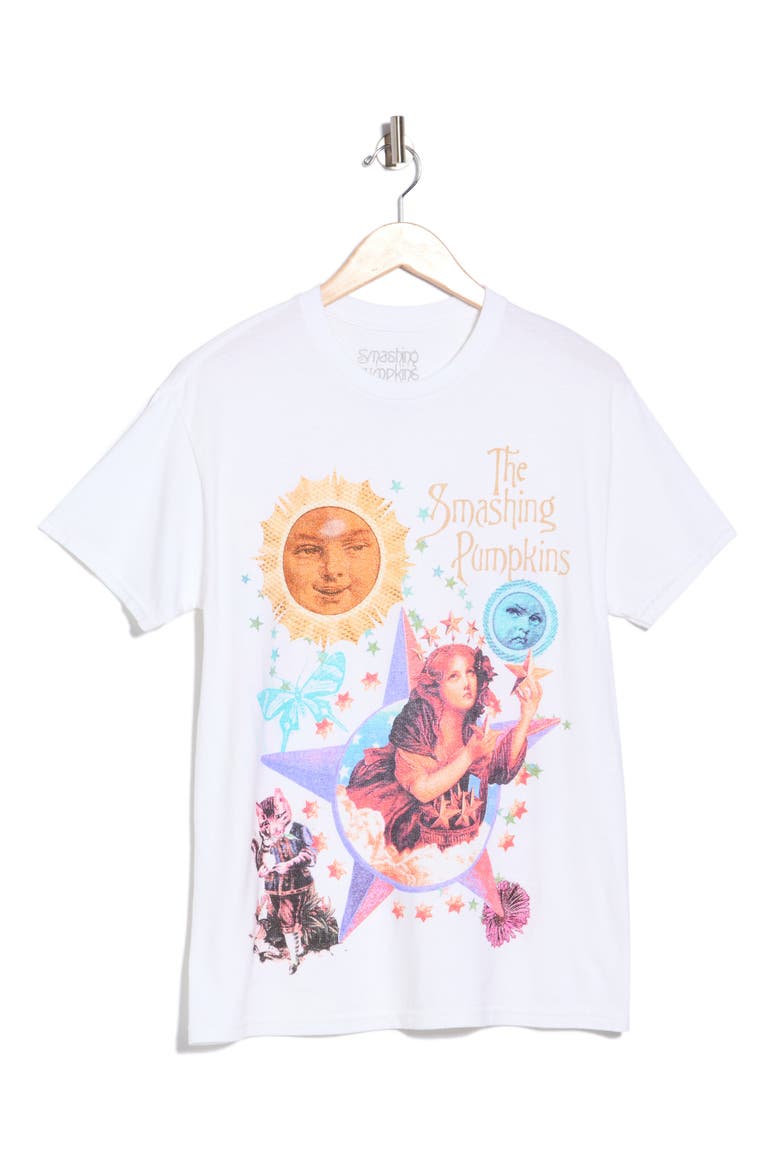 Smashing Pumpkins Graphic T-Shirt, Main, color, IVORY