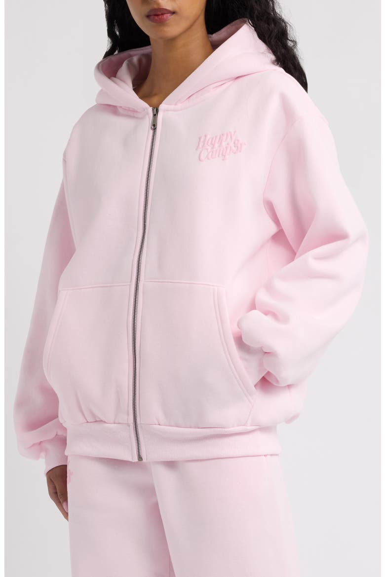 Someone Loves You Zip Hoodie, Alternate, color, BABY PINK