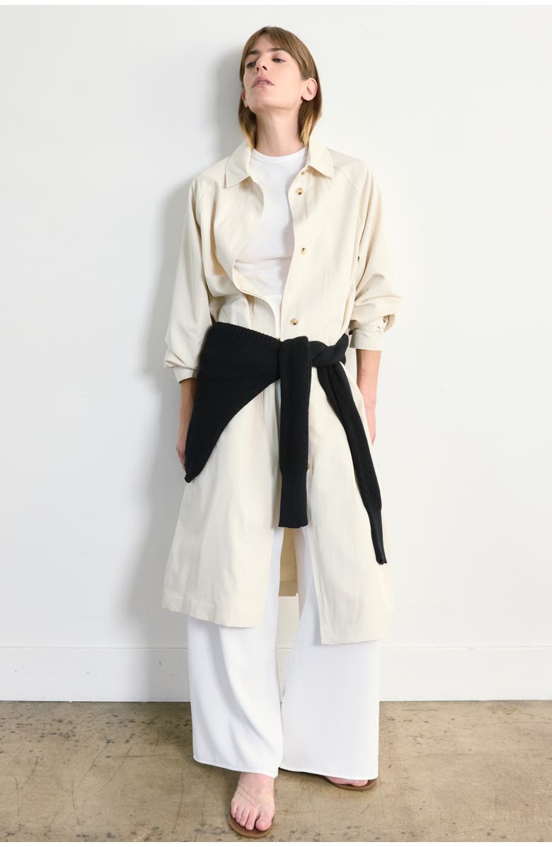 Almina Concept Trench Coat, Alternate, color, Beige