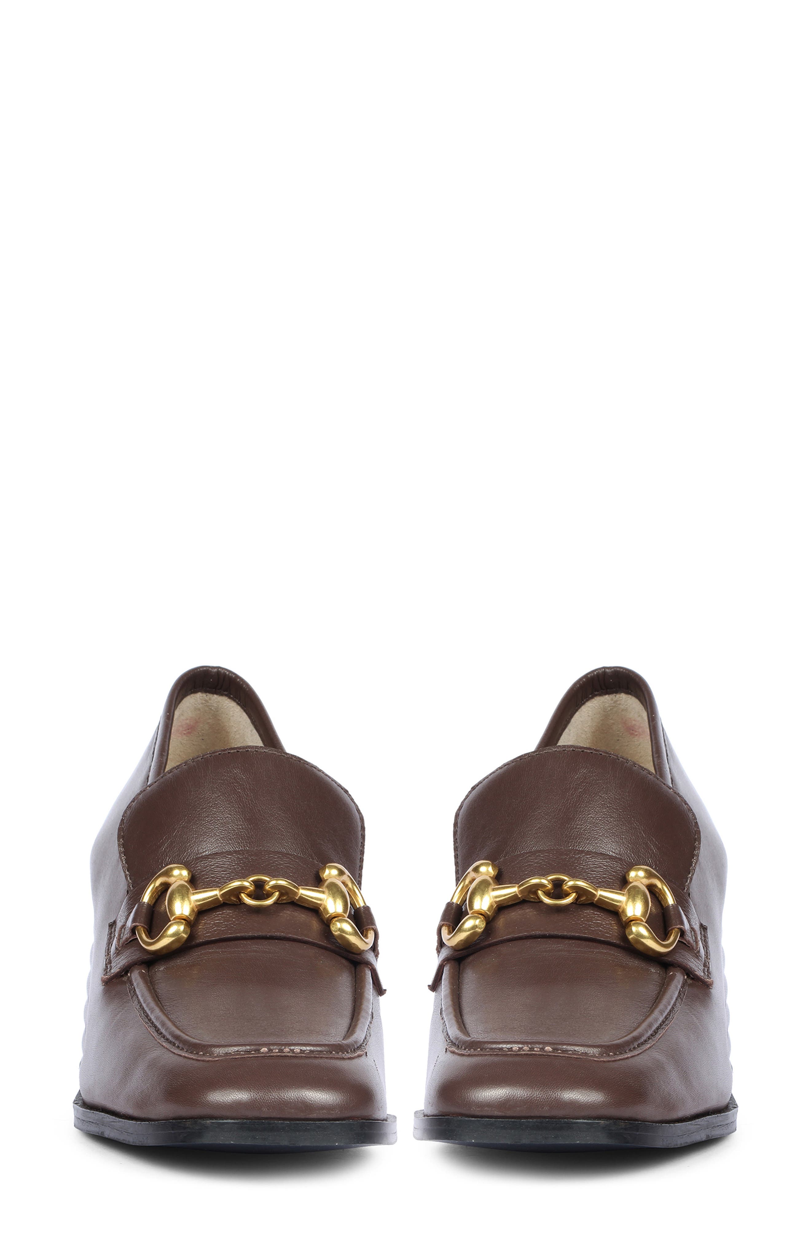 SAINT G Isha Loafer Pump, Alternate, color, Coffee