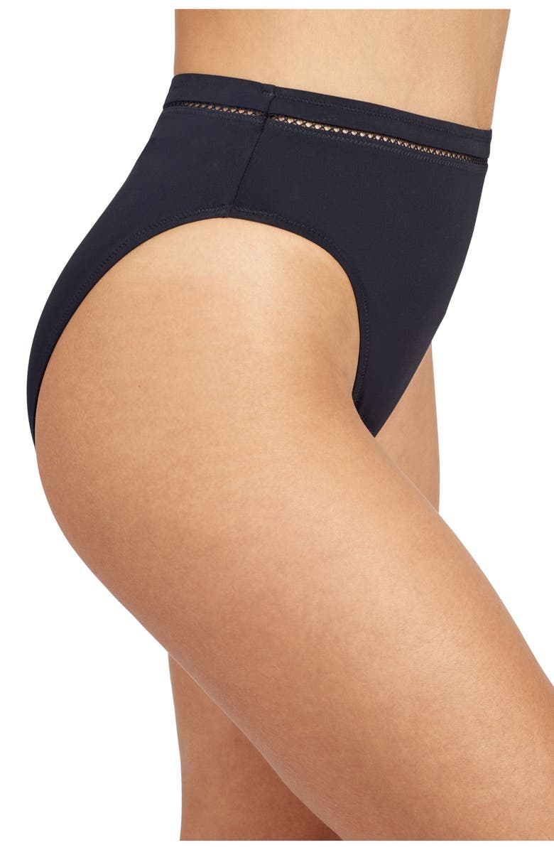 Free Sport by Gottex Champion Solid High Waist Swim Bottom, Alternate, color, 