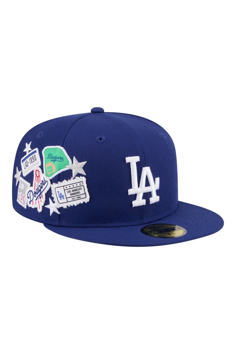 Men's New Era  Royal Los Angeles Dodgers City Patch 59FIFTY Fitted Hat, Main, color, Royal