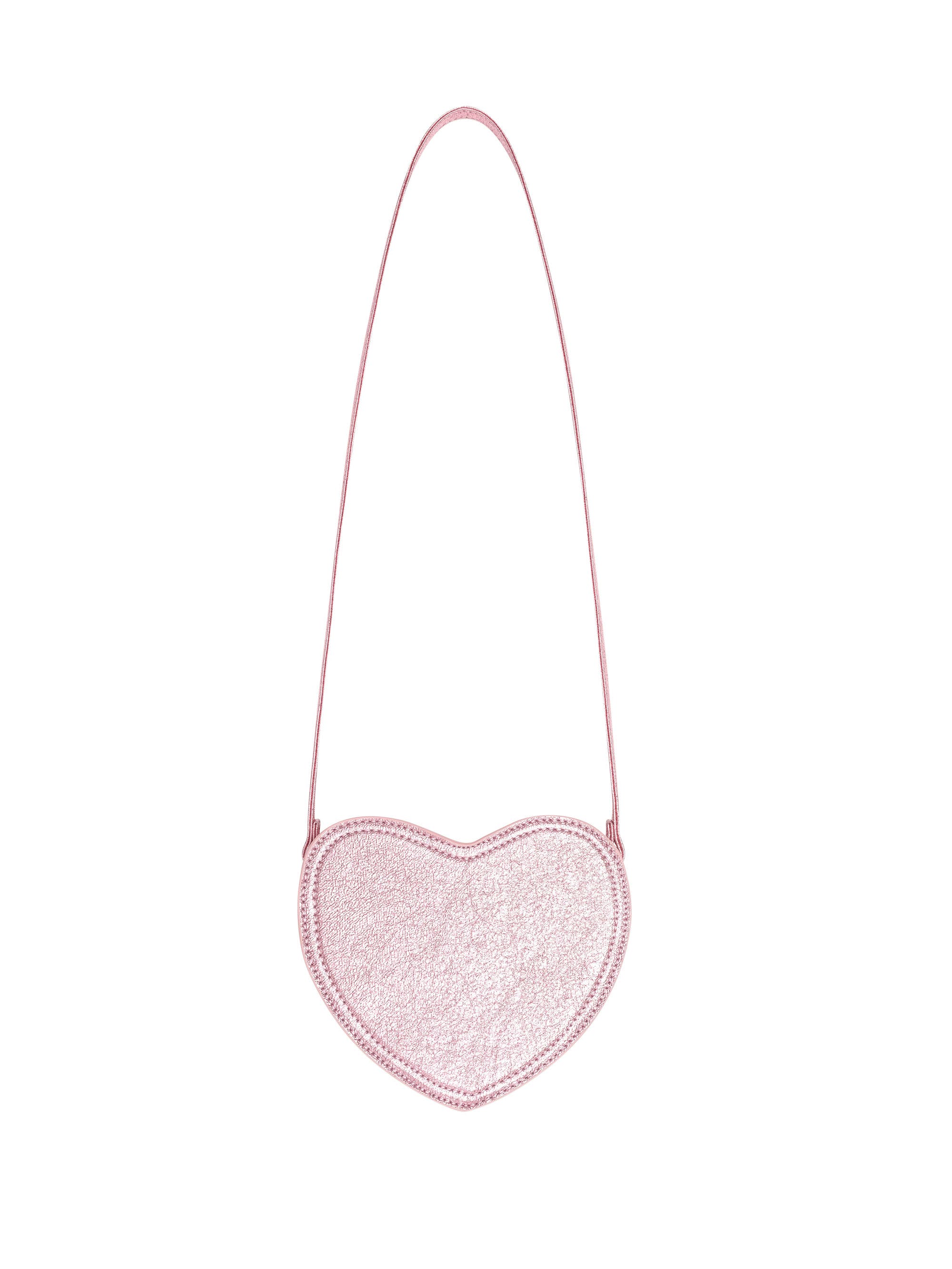 Strawberry Sequin Heart Bag, Alternate, color, Strawberry Metallic