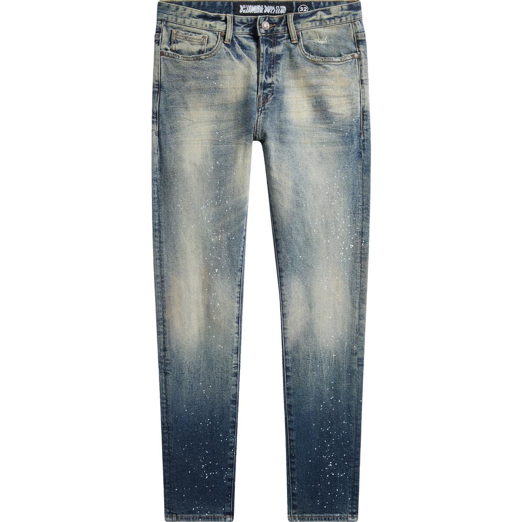 Billionaire Boys Club Bb Trek Distressed Slim Fit Jeans In Cosmic