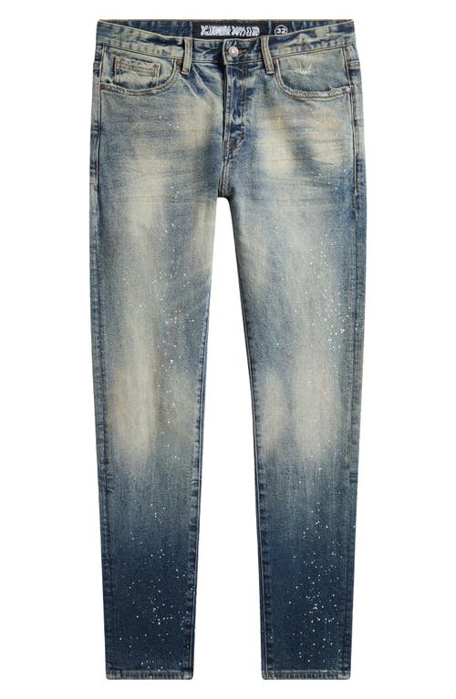 Billionaire Boys Club Bb Trek Distressed Slim Fit Jeans In Blue