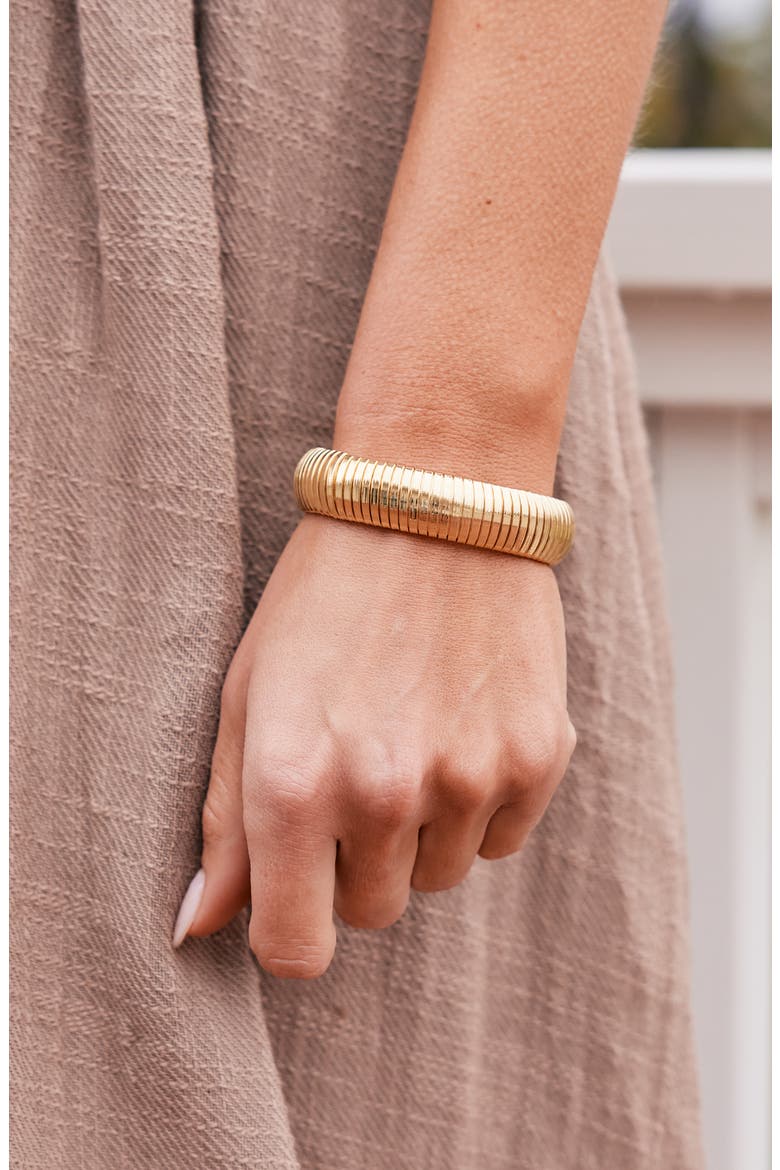 Scottie XL Bracelet, Alternate, color, GOLD