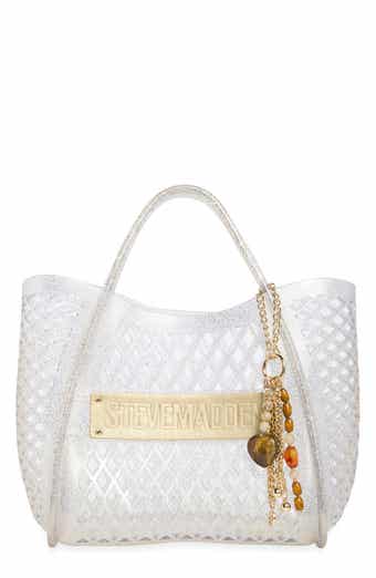 Bjuicyy Jelly Shopper Tote with Pouch