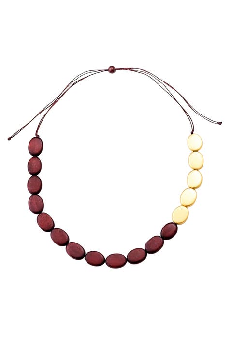 Guija Wooden Necklace