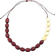 LIKHA Guija Wooden Necklace
