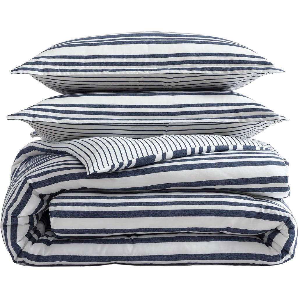 Nautica Coastline Stripe Cotton Comforter Set