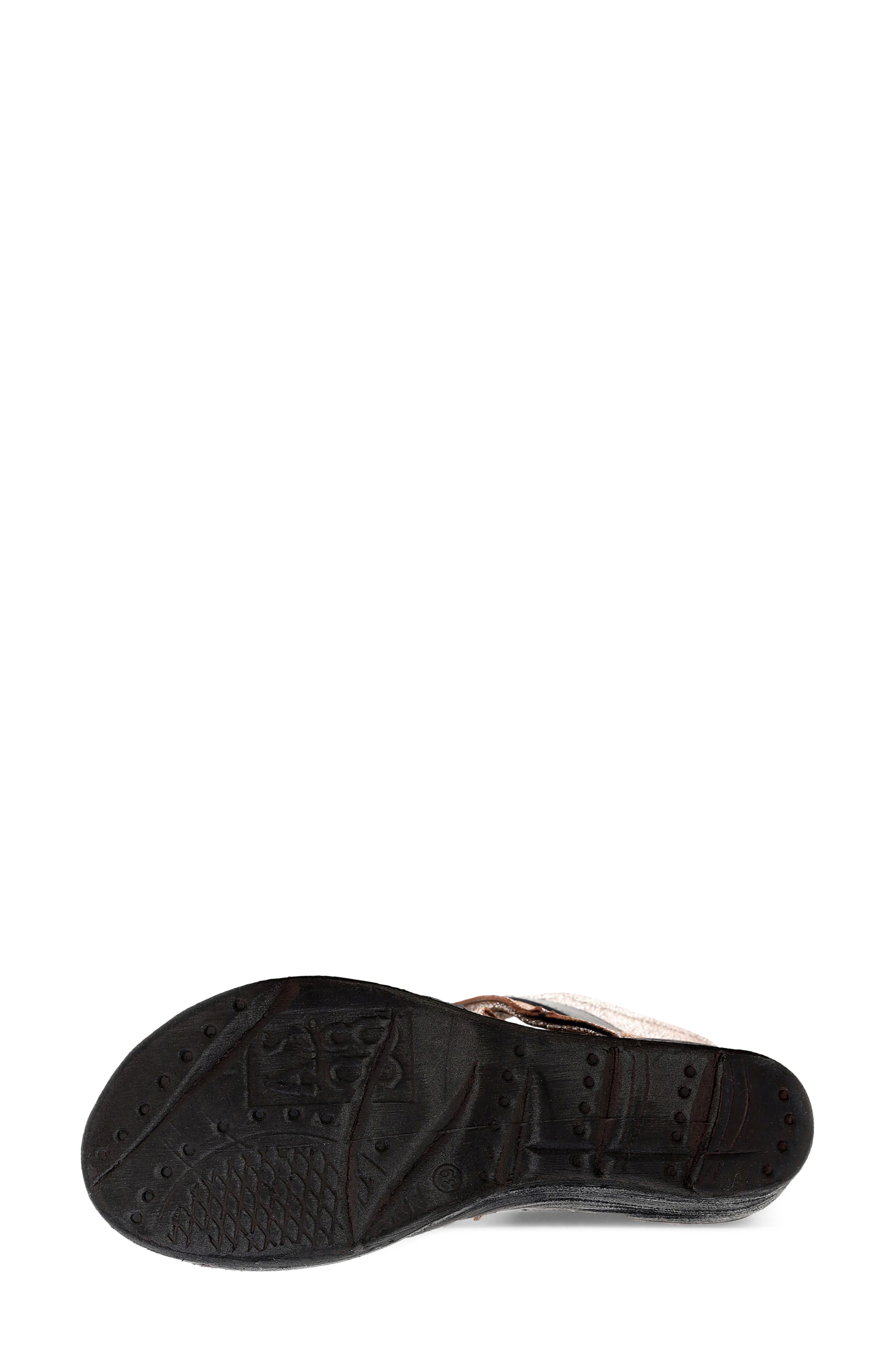 Naya Wedge Sandal, Alternate, color, PLATINUM