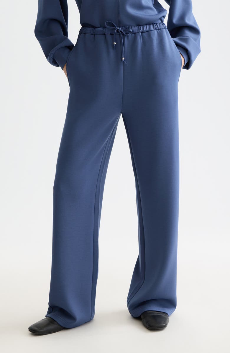 Scotch & Soda Tie Waist Sweatpants, Main, color, Oceana