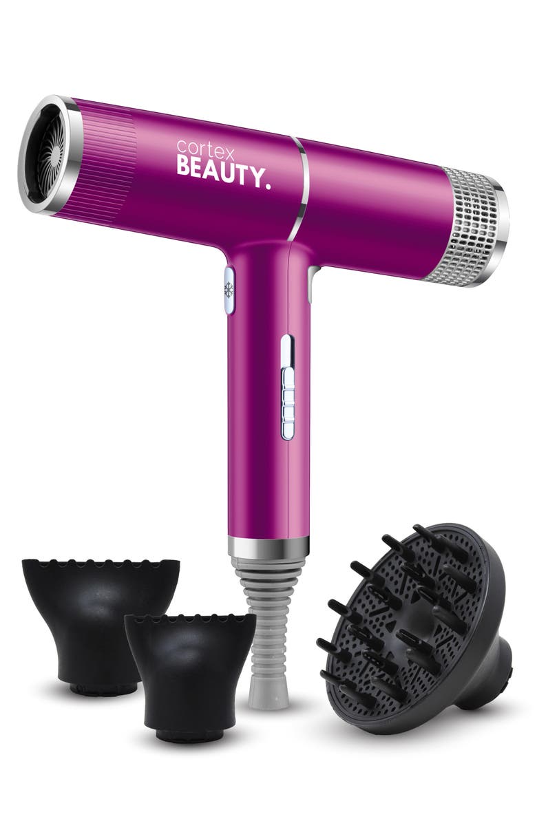 CORTEX BEAUTY Airblade Blue Ionic Technology Hair Dryer, Main, color, 