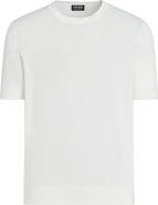 ZEGNA Short Sleeve Premium Cotton T-Shirt
