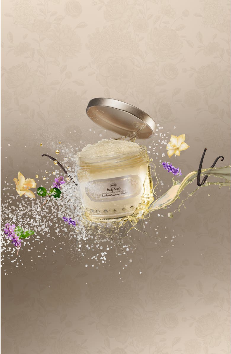 SABON Body Scrub Patchouli Lavender Vanilla, Alternate, color, Patchouli Lavender Vanilla
