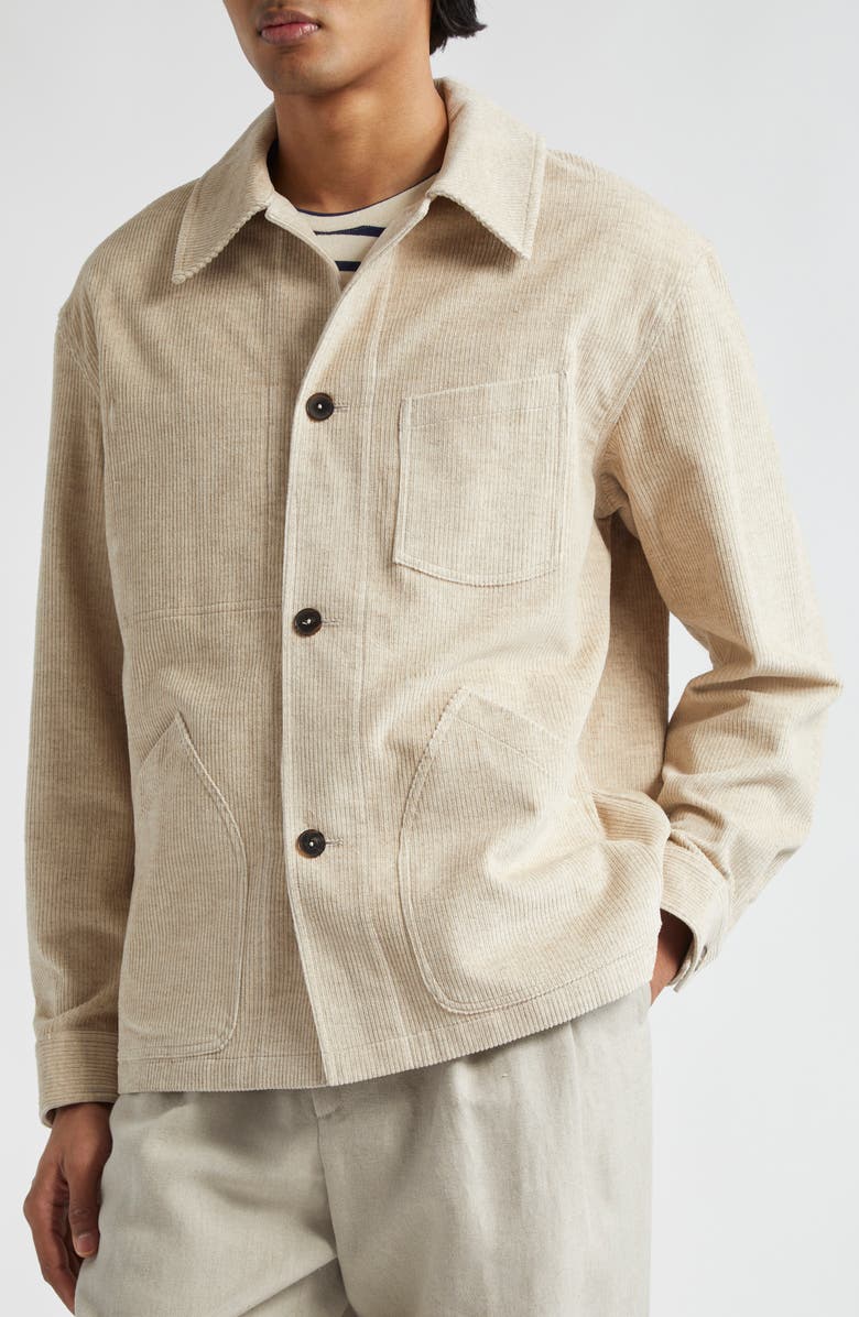 De Bonne Facture Maquignon Denim Work Jacket, Alternate, color, 