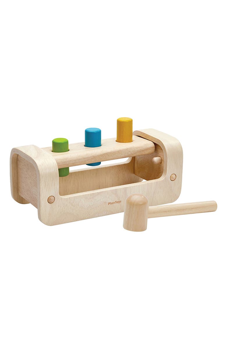 PlanToys<sup>®</sup> Pounding Bench Playset, Main, color, Assorted