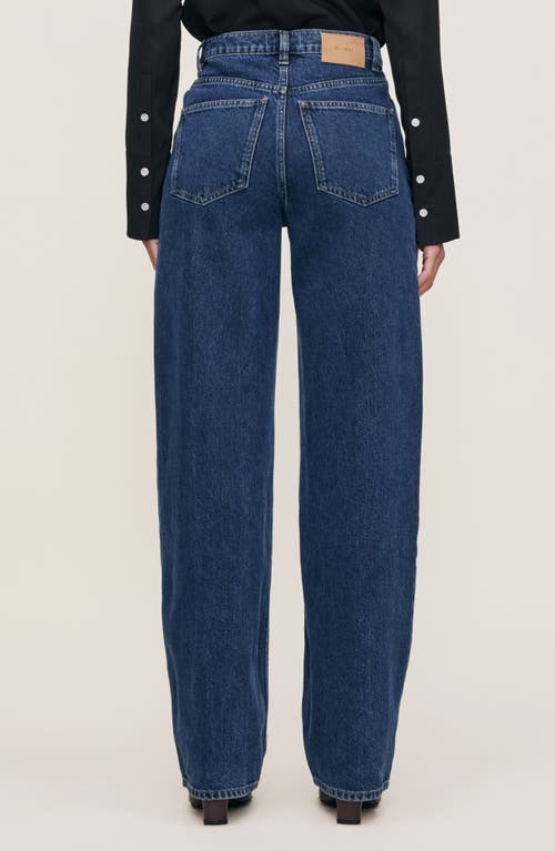 Dl1961 Kaylen High Waist Slim Barrel Jeans In Blue