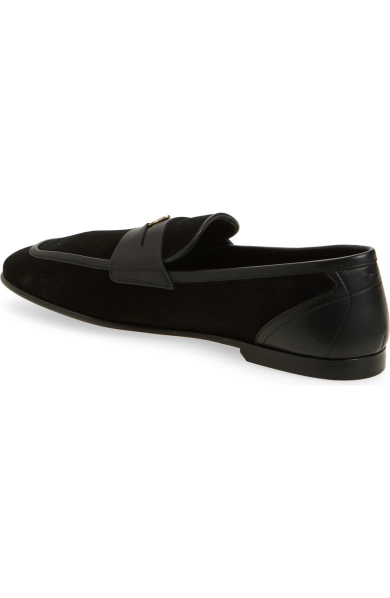 Dolce&Gabbana Ariosto Loafer, Alternate, color, Nero/ Nero