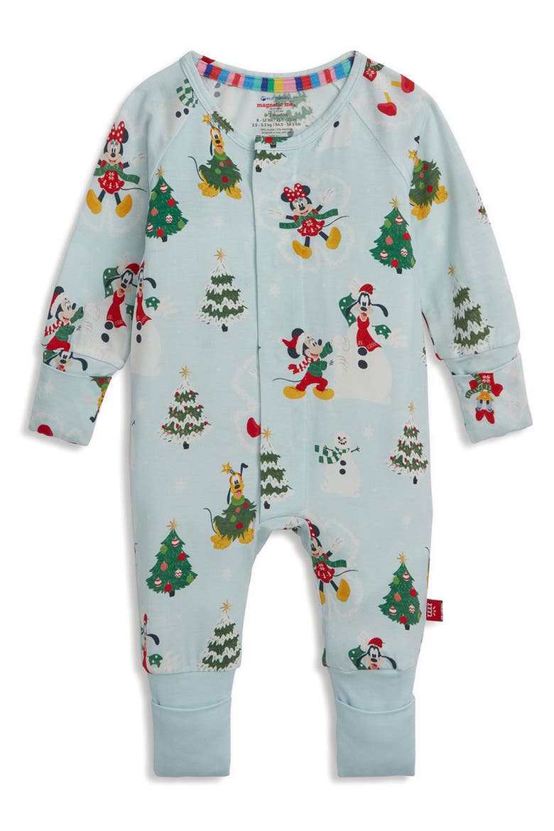 Disney® Snow Excited Convertible Romper, Main, color, SNOWE