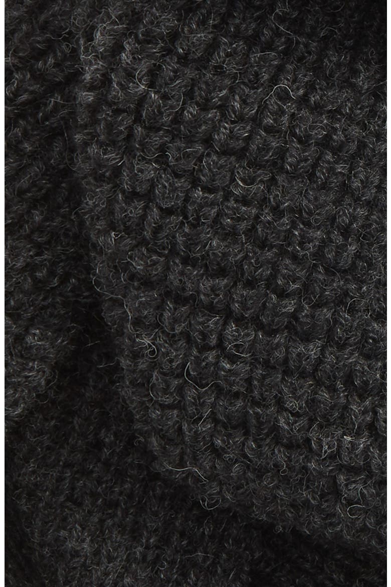 Infinity Wool Scarf, Alternate, color, IRON GREY