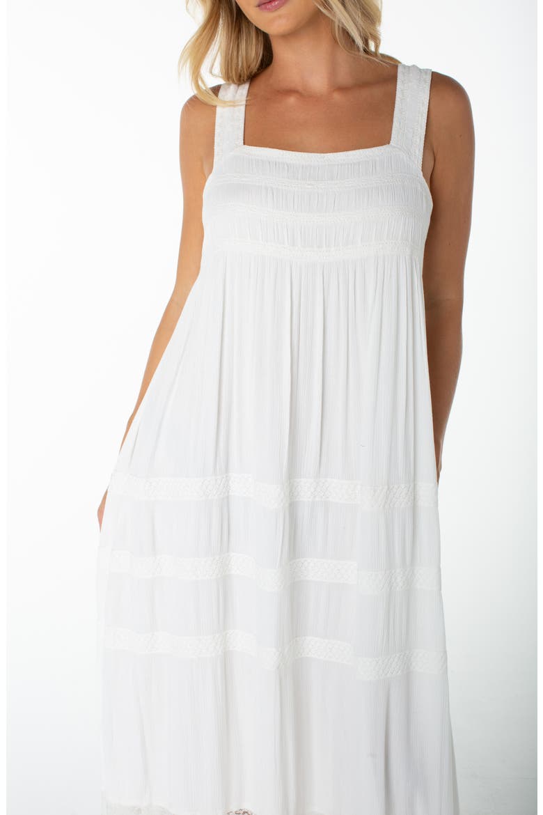 Summer Wind Maxi Dress, Alternate, color, COCONT MLK