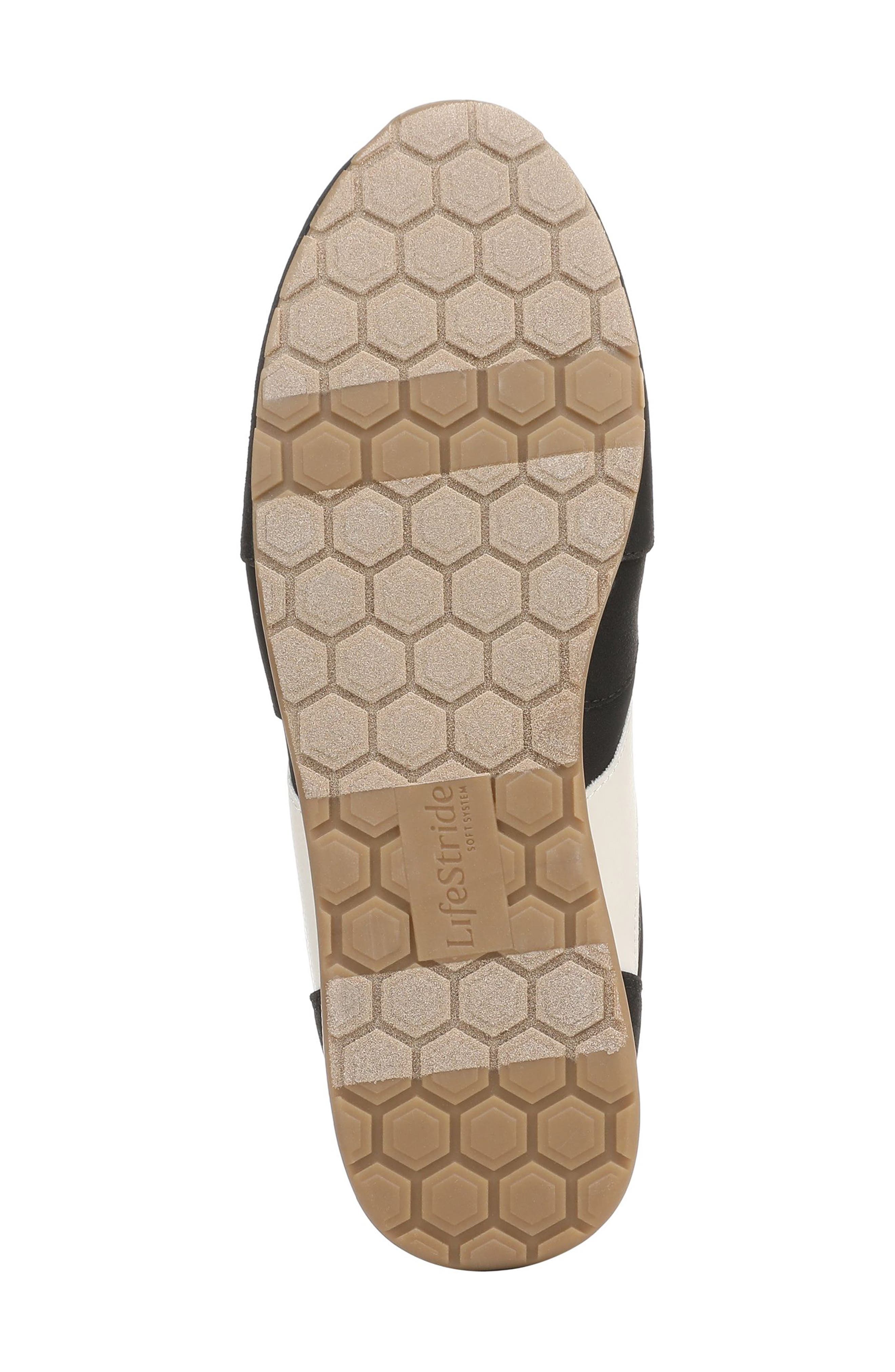 LifeStride Fearless Charm Low Top Sneaker, Alternate, color, Black