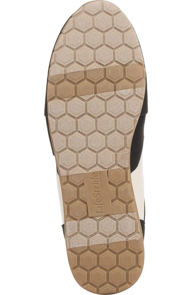 LifeStride Fearless Charm Low Top Sneaker, Alternate, color, Black