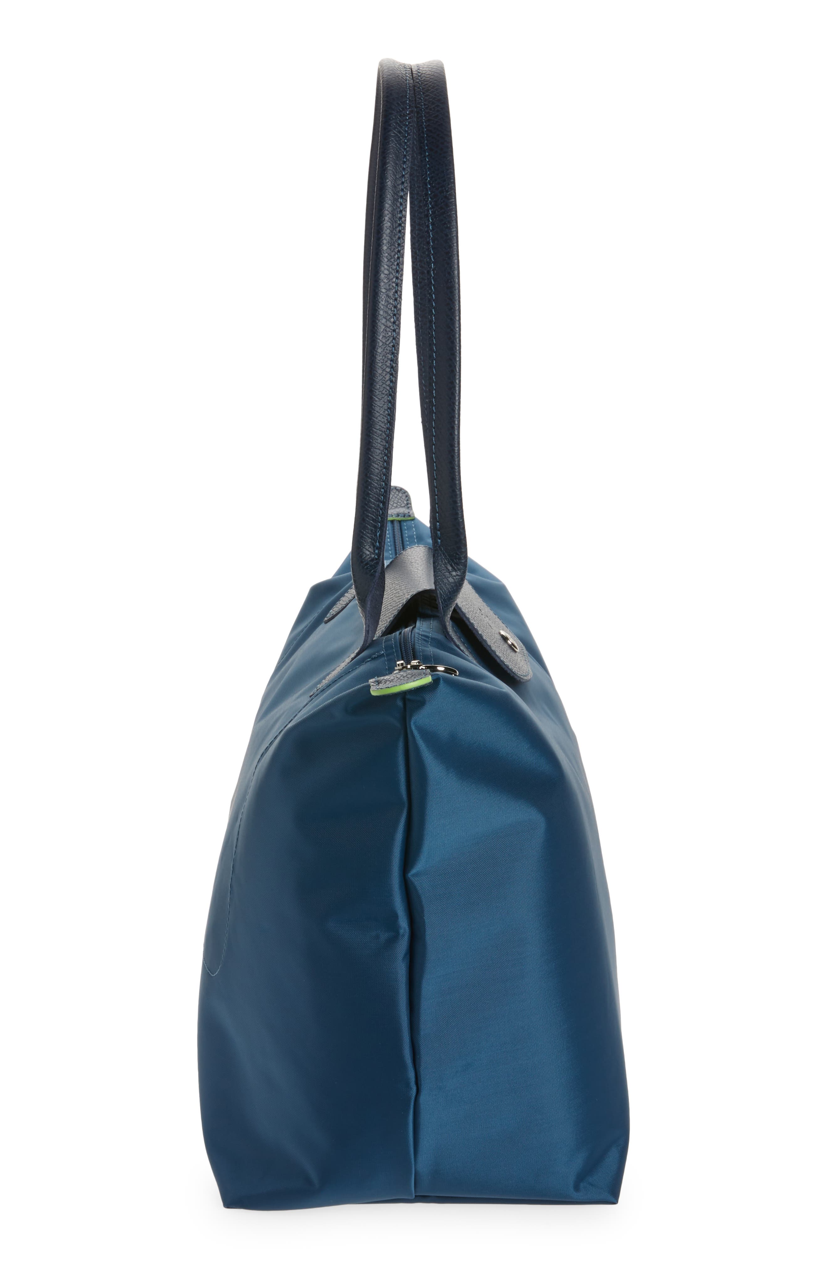Large Le Pliage Tote, Alternate, color, OCEAN