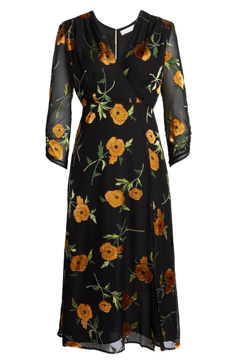 ASTR the Label Joni Midi Dress, Alternate, color, 