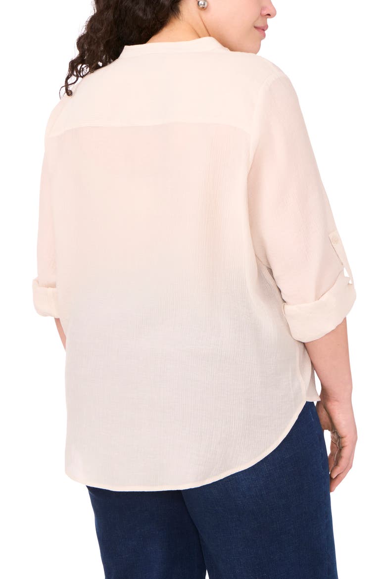 Textured Utility Shirt, Alternate, color, BIRCH