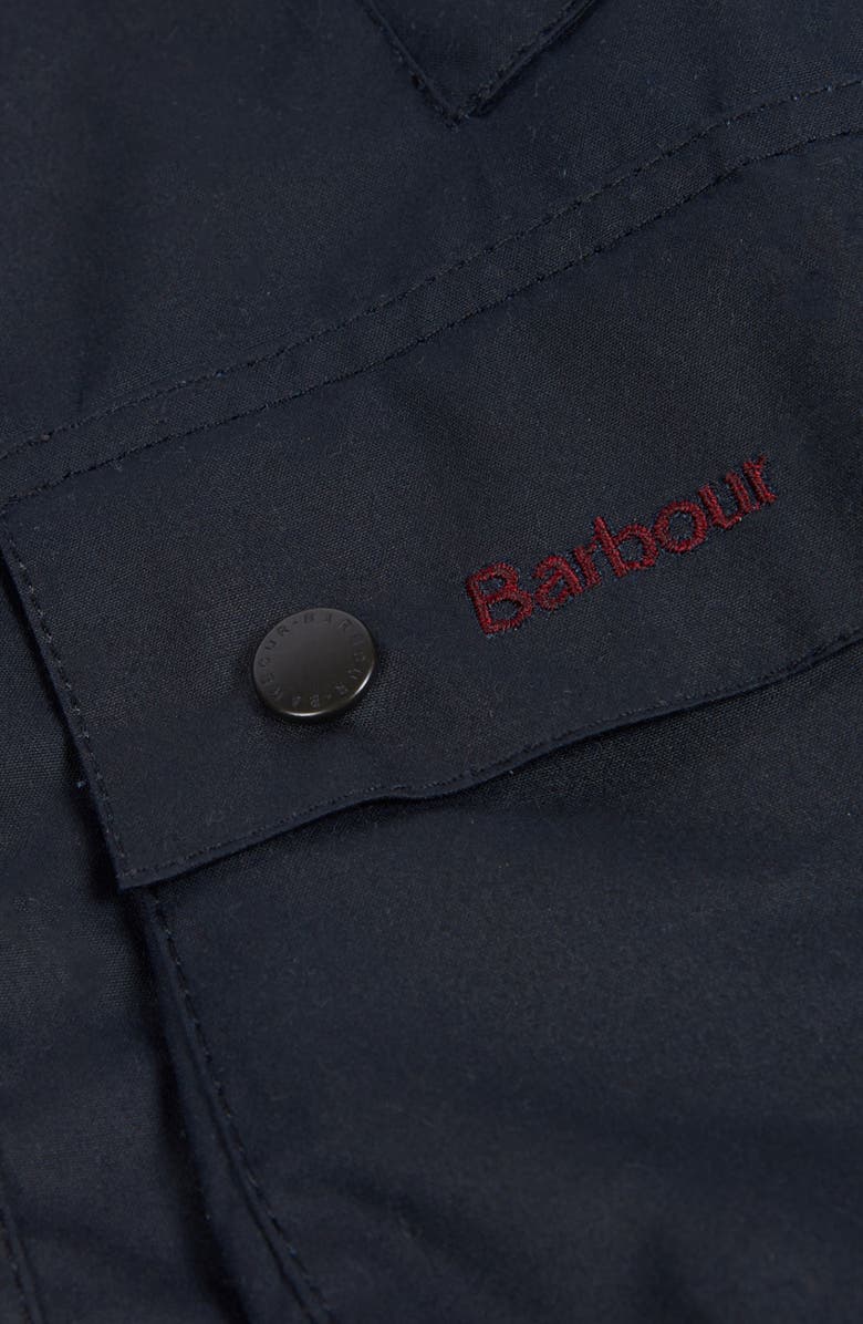 Barbour Kids' Bedale Waxed Cotton Jacket, Alternate, color, 