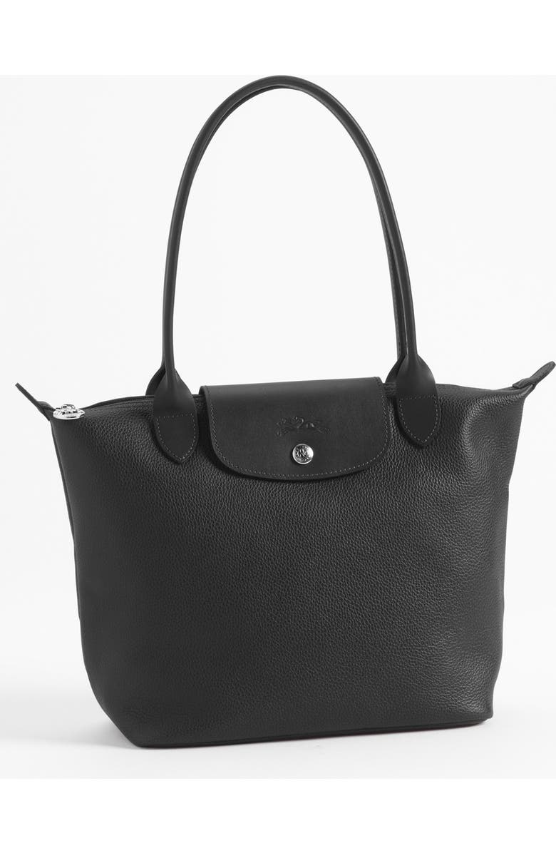 Longchamp 'Veau Foulonne' Leather Shoulder Bag, Main, color,