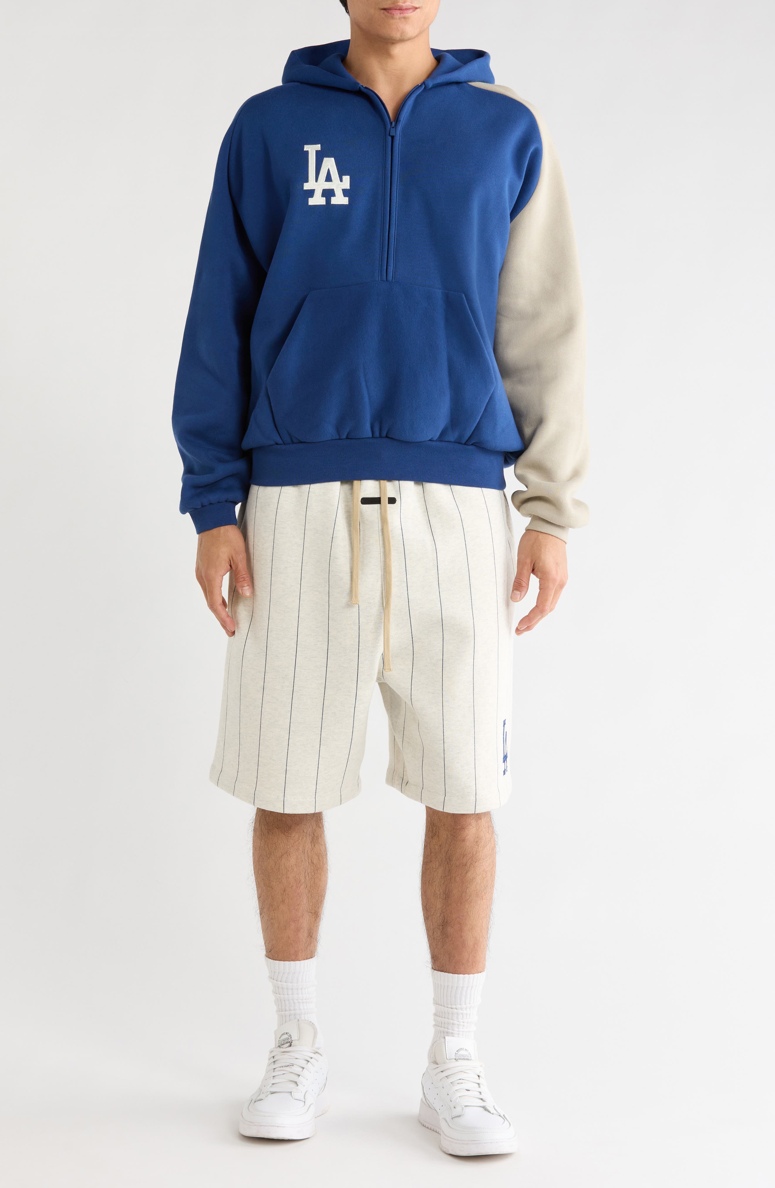 x MLB Dodgers '90s Drawstring Cotton Blend Sweat Shorts (Men