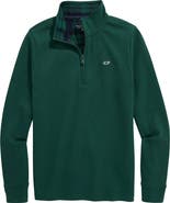 vineyard vines Kids' Saltwater Quarter Zip Pullover